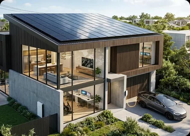 Grid connection point for a 10kW solar system subject to local export limits