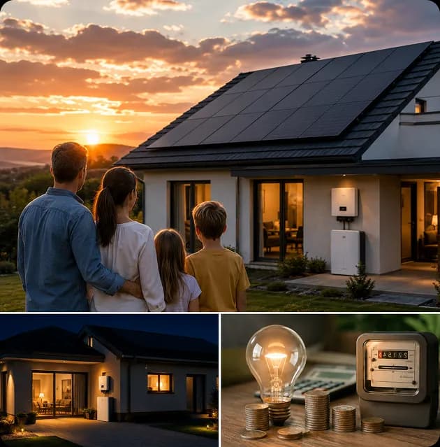 Sydney home solar system timed to offset expensive evening electricity rates