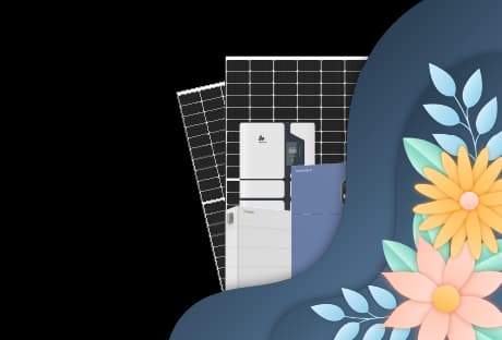 Why spring is the smartest season for installing an affordable solar panel system in Australian homes, with panels, battery storage, and spring theme design.