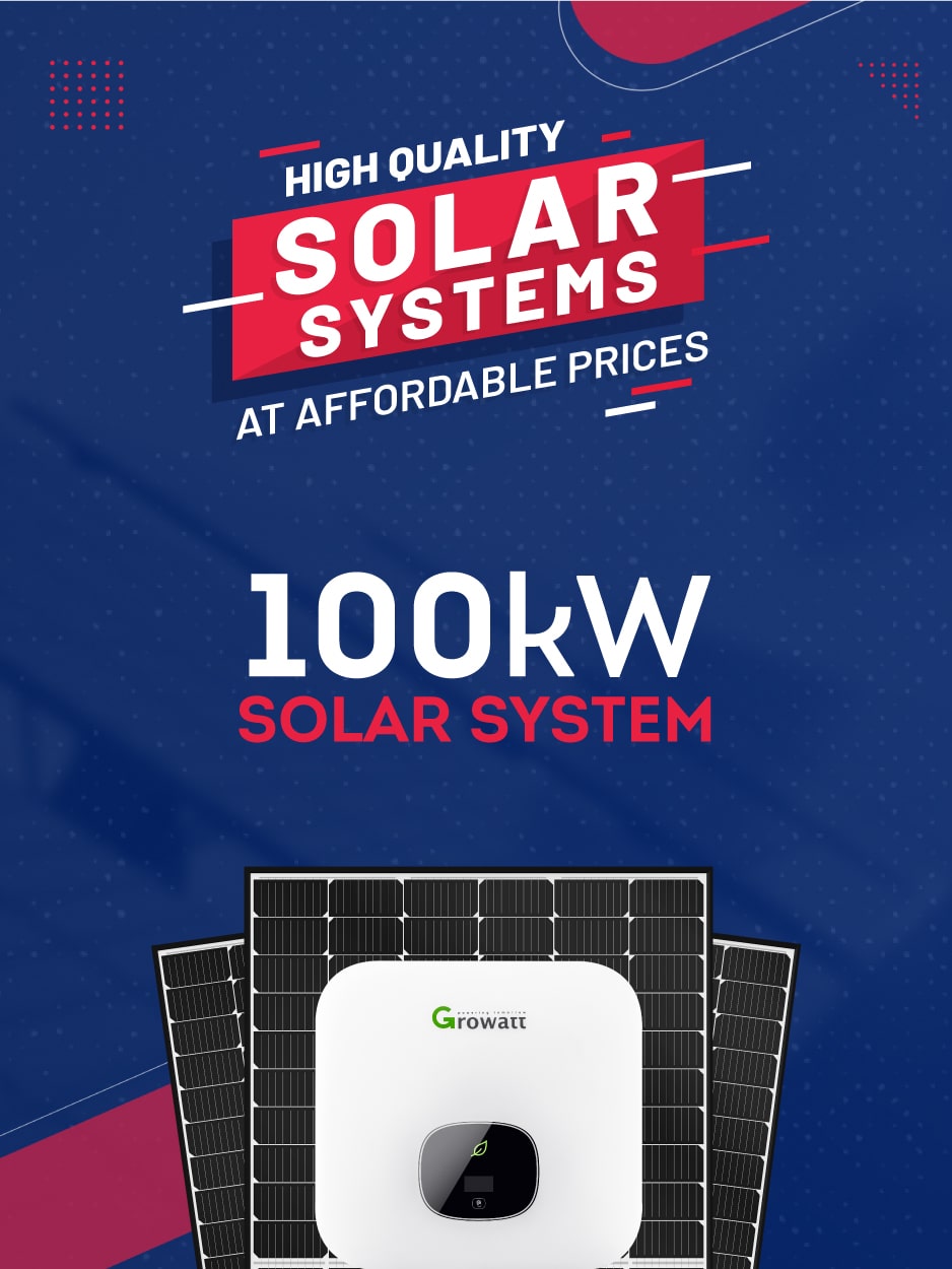 100kw solar panel project image