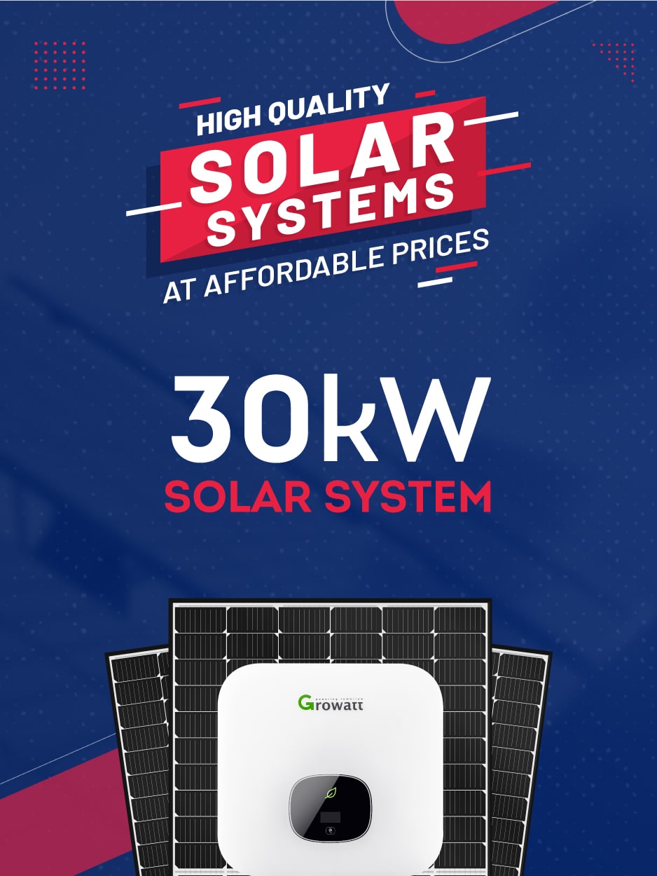 30kw solar panel system mobile banner