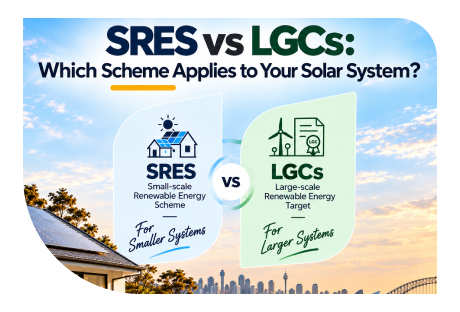 SRES vs LGCs - Which renewable energy scheme applies to your solar system size