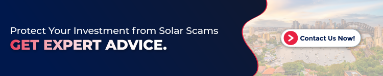 cta image text with protect your investment from solar scams: get expert advice with contact us now.